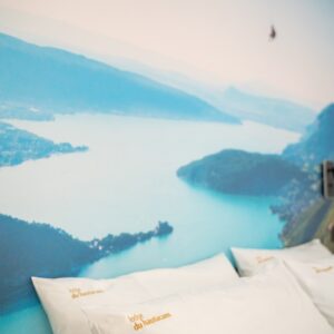 Lit chambre parapente
